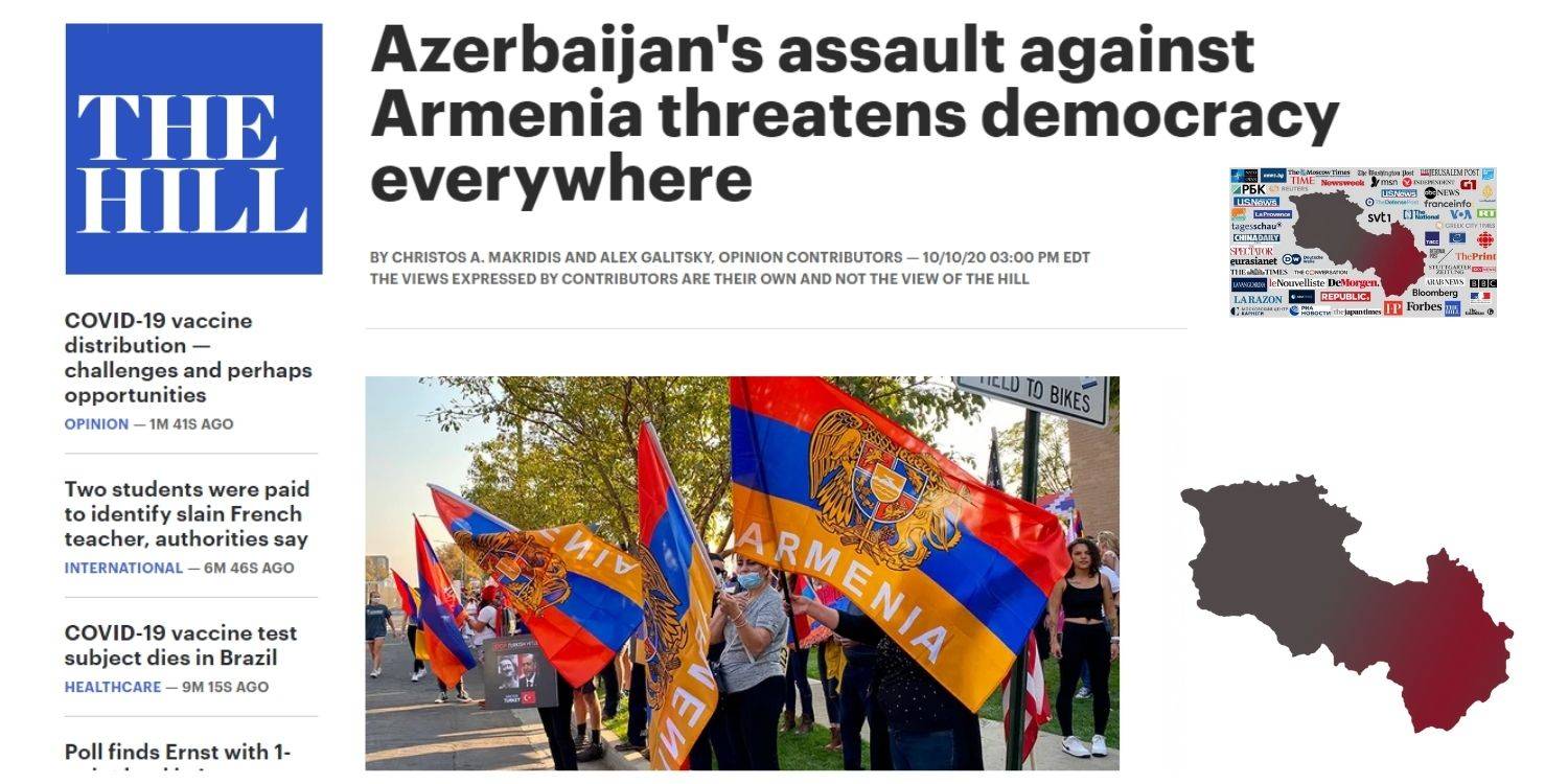 Azerbaijan's assault against Armenia threatens democracy everywhere