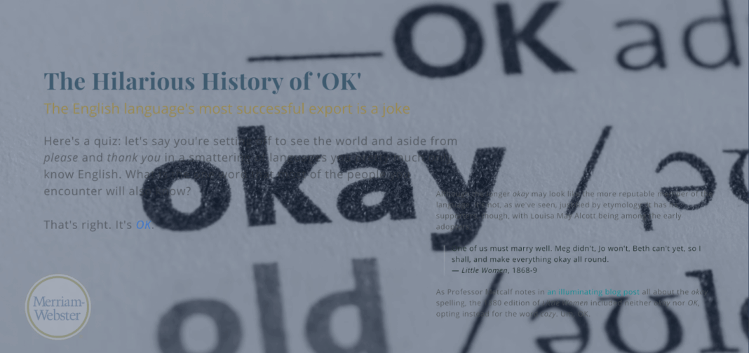 History of Ok